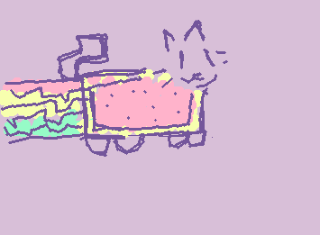 NYAN CAT ^^ (sorry I haven't draw it in a while and haven't posted new things)