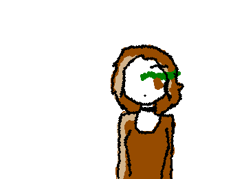 i tried 2 draw myself.... my eyes r hazel btw