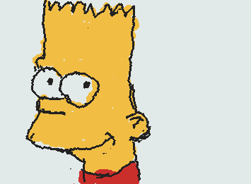 Bart Simpson (my first drawing)