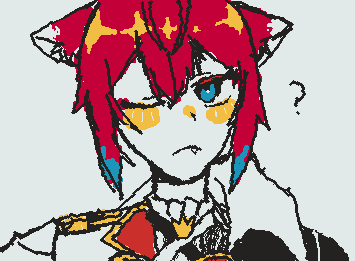 ほっぺつけたら可愛くなった