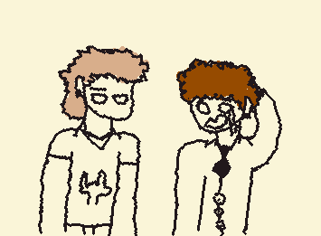 Two dudes in a-...nvm no one's gonna remember it