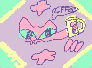 Coffee Cat, I like cats!