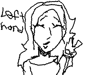 Left hand practice! :3