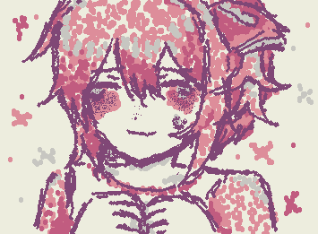 sayori from ddlc!!! err its my first time drawing on dis so my ig it can be kinda bad eheheh...