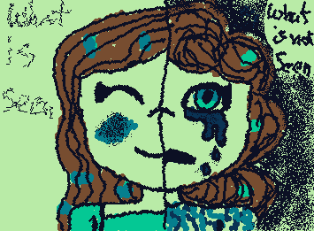 The 2 sides of one person