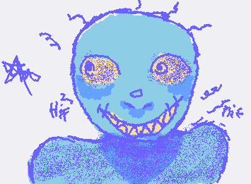 monster in the window 2 (this i think is more cute than the other)