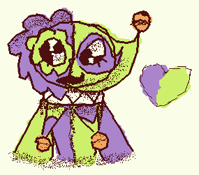 Bittergiggle from Garten of Banban! I actually think this might be my best drawing yet woahwwaaoha..