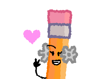 Pencil ✏️🧡 from BFDI/TPOT