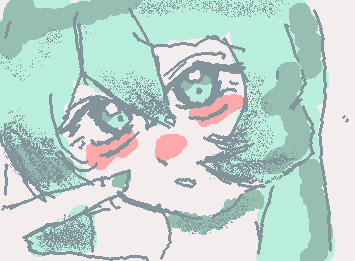 初音ミクちゃん書いたよーん
めっさ適当だけん見逃して
リクエストあったらだいたい答えるよ！