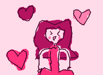 My new wigglypaint@ charcter is 5SHEEP girl!
