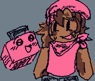 Wait Kyoko... WHAT'S YOUR SUITCASE DOING