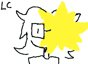 I drew a drawing before I go to sleep