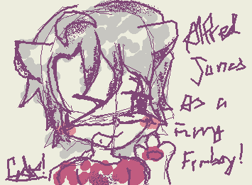 I drew Alfred F. Jones as a furry femboy… dont ask what was going through my mind making this…::wp-anime-blaze::