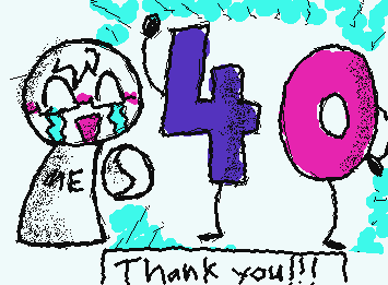 40follower thanks!!!!40フォロワーいってたぁぁぁぁぁ!!!!本当にありがとう!!!!