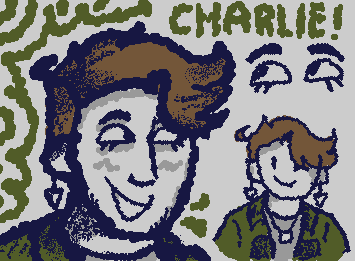 my fav oc charlie 💚💚💚