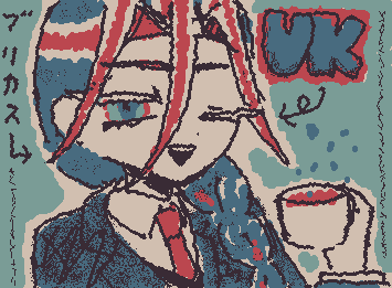 国擬人化です🇬🇧　政治的、侮辱などの意図は一切ありません。