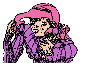 I tried shading for once and...it turned out...all right I suppose. Doppio is great, and everybody loves him.