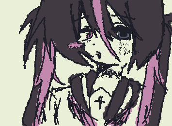 オリキャラ載せときます。葬（はふり）ちゃんです。描いてほしいな（（