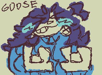 I drew this while listing to teenage dirtbag by wheatus and dtmf by bad bunny lmao