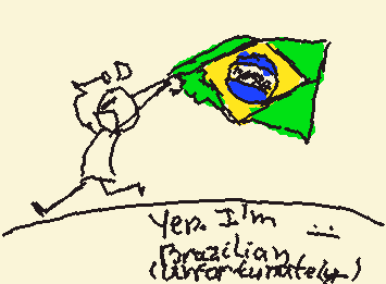 "Ouviram do Ipiranga as margens plácidas
De um povo heróico o brado retumbant-" Yep, I'm brazilian:\ Also.. CADE MEU POVO BONITO, MINHA GENTE!? (bem patriota)☘