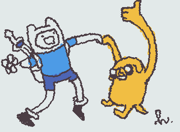 i drew finn and jake