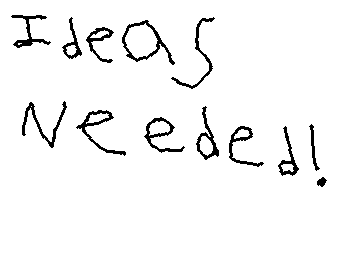 I need ideas! (Just give me things to draw for ya'll).