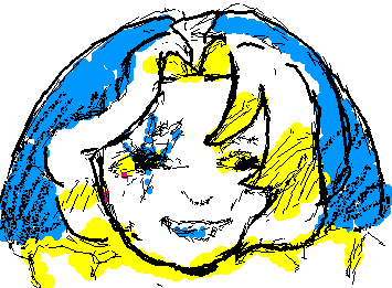 Shadow milk cookie! (Im finally getting a grasp on the tools :3)