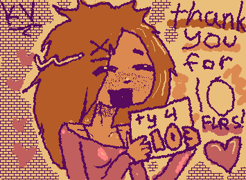 THANK YOU for helping me reach my first milestone! love you all! <33