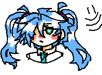 hmmm, This is the first picture I've drawn of this character. :),