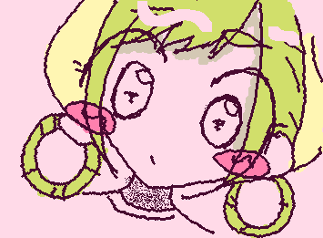 とりあえず適当に描いたおジャ魔女どれみの飛鳥ももこちゃんです🎶