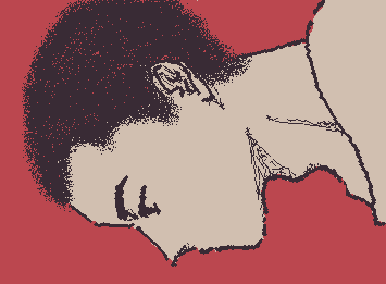 休憩　ただの坊主
