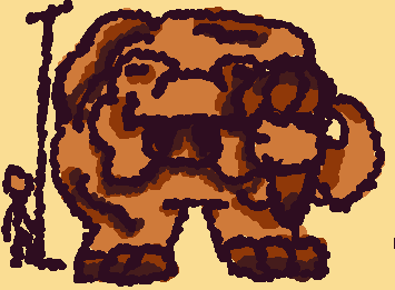 @ObjectShowFan1 I've noticed a very specific creature that is extremely fluffy and huge. Trapped it, placed a rat in a metal box and a free rat. . .