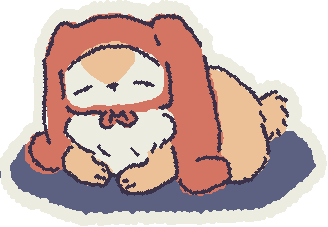 a quiet nap (little forest fellow)