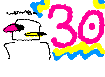 hi guys i just wanted to say thanks for 30+ followers!! i love this silly little communtity <3