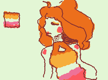 HAPPY PRIDE MONTH!!!! drew chapel roan in honour of the lesbianss (im late i know)