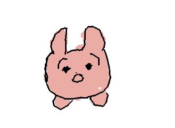 @poohピグレット書いたよ〜
色も顔も似てなくてごめん💦🙂↕️😢