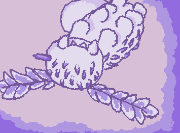 a deep sea bunny for @S3bastian sry i didnt post this one with the art work before i may or may not have had a test  right after the period i was trying to draw