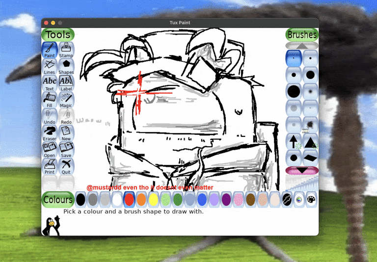 wip green among us show doodle