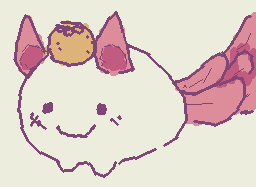 He wants to share his orange! Sword from Phighting :3