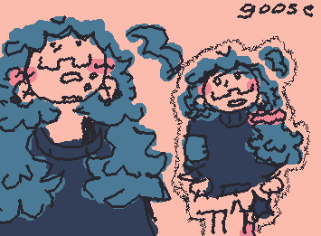 my super epic oc orion. idk i just wanted to post art of her :p