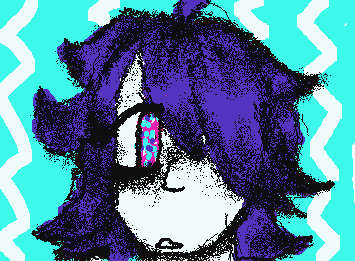 technicolor girl? idk day 5 i think of using the random colors given