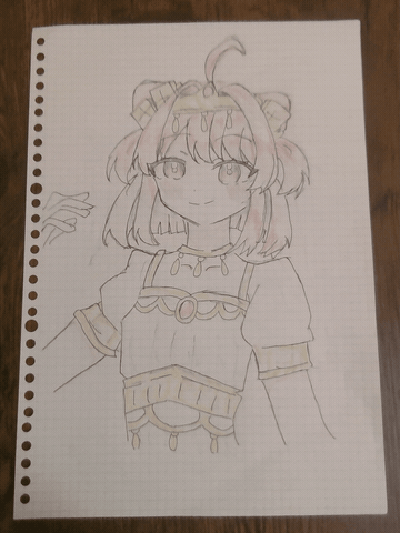 昔(?)のアナログで描いたイラスト上げてみる(Part2)