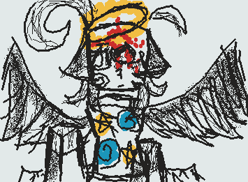 Did this in science, I didn’t get caught :3 oh oc drawing btw!!!