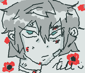i know i did his hair wrong but here we are 🥲
