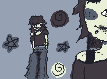 Justy! she's also les AND them n sienna r a canon couple :p