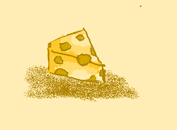 me and @Eli-draws  were doing a contest to see who can draw best cheese and here is my cheese!!! :3
