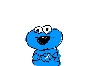っくっきーもんすたーかいてみた！