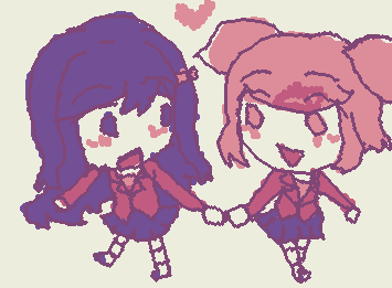natsuki x yuri💟🎨😈