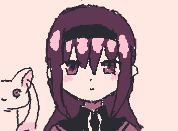 まどマギのほむらちゃんです！
リクエスト募集中で〜す