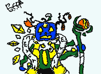 @Ur-Local-weirdo-misty pumpkin man(I had to rush it mb gng ✌️)